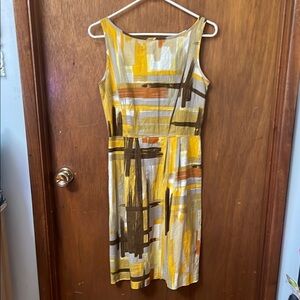 Anthropologie Tabitha mod 60s midi dress